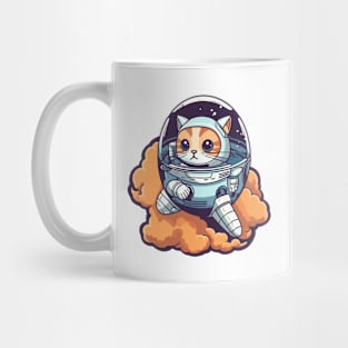 Space Cat Adventure Mug